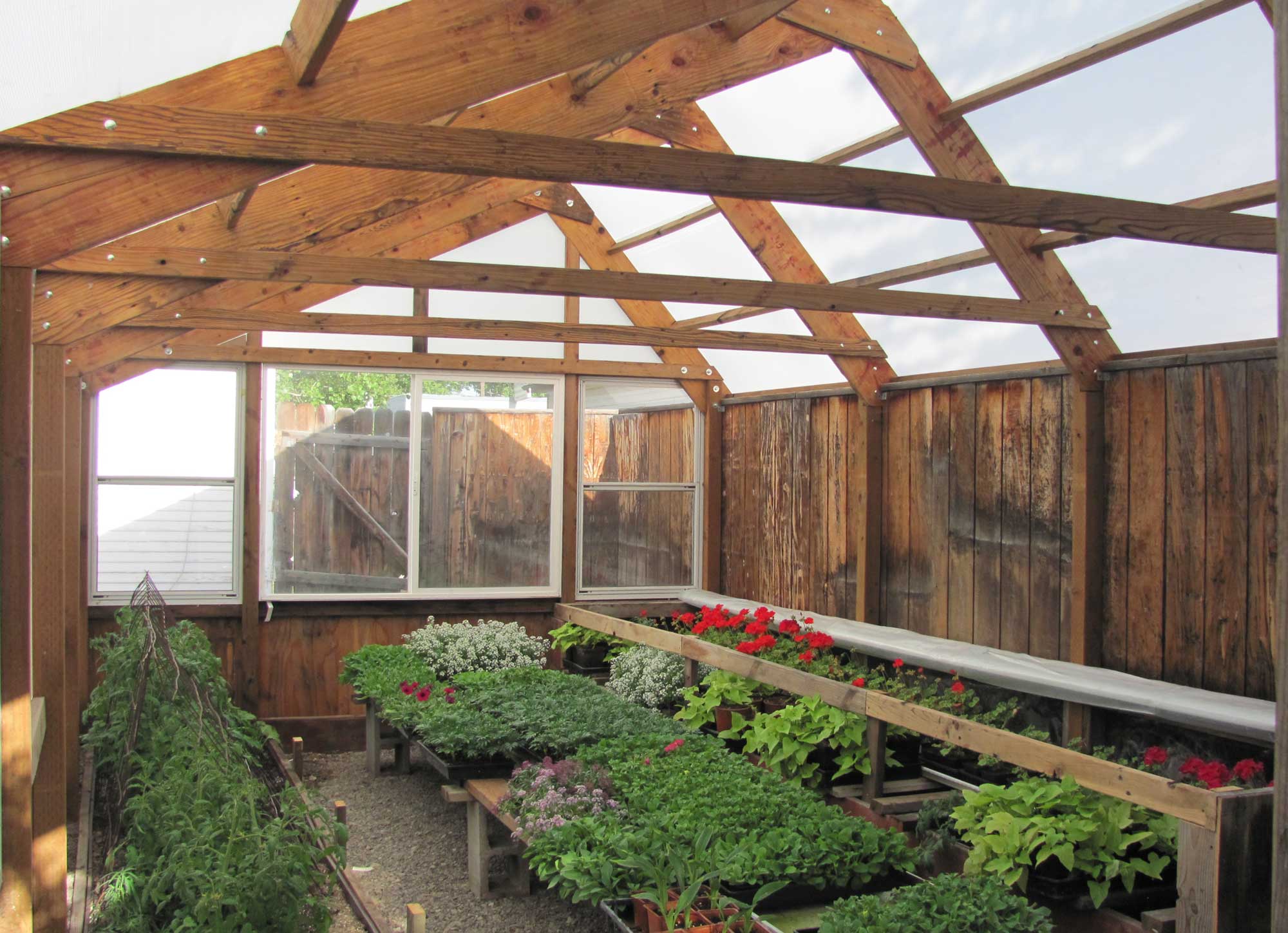Inside greenhouse sold in Pocatello Idaho